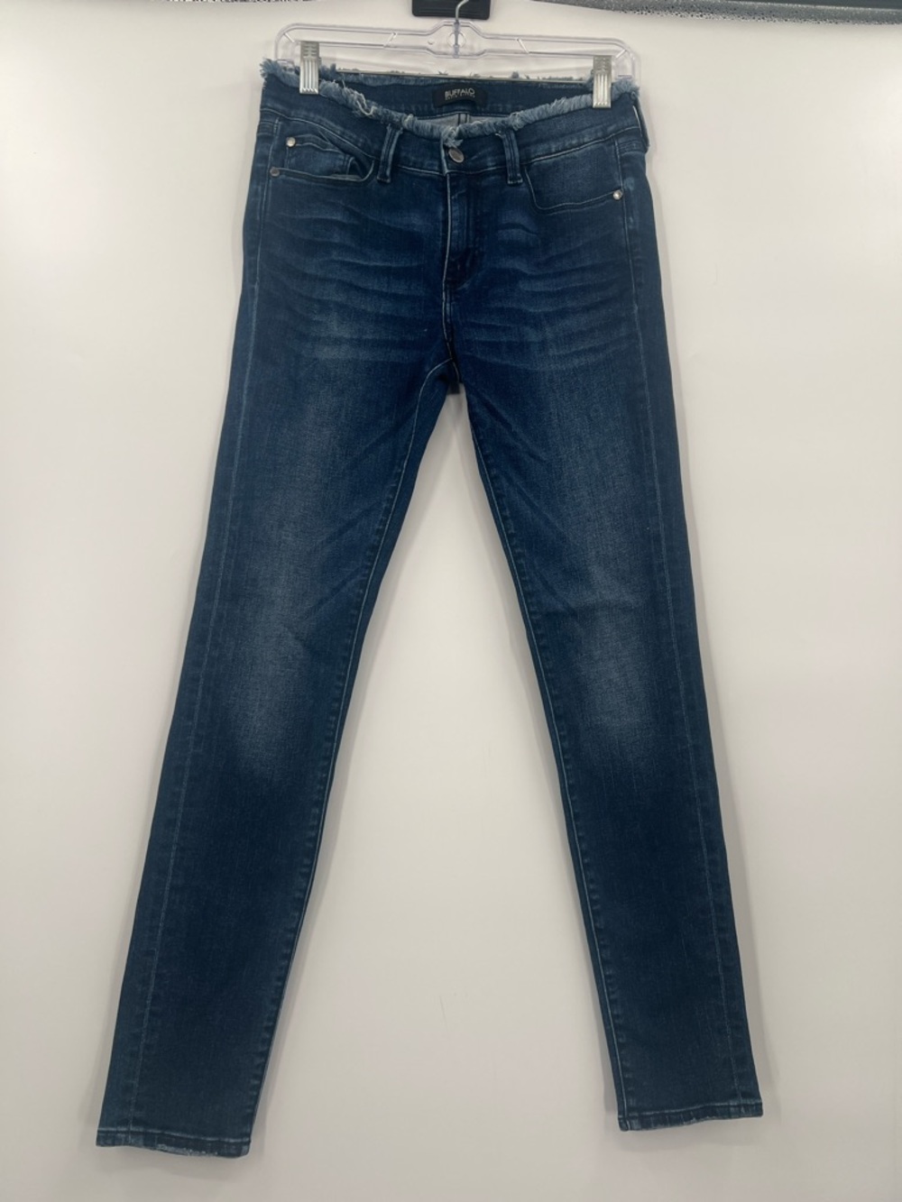 Size 27  Buffalo David Bitton Woman’s Dark Blue Skinny Jeans